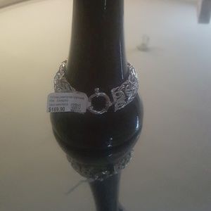 HSN Technibond Silver Byzantine Bracelet